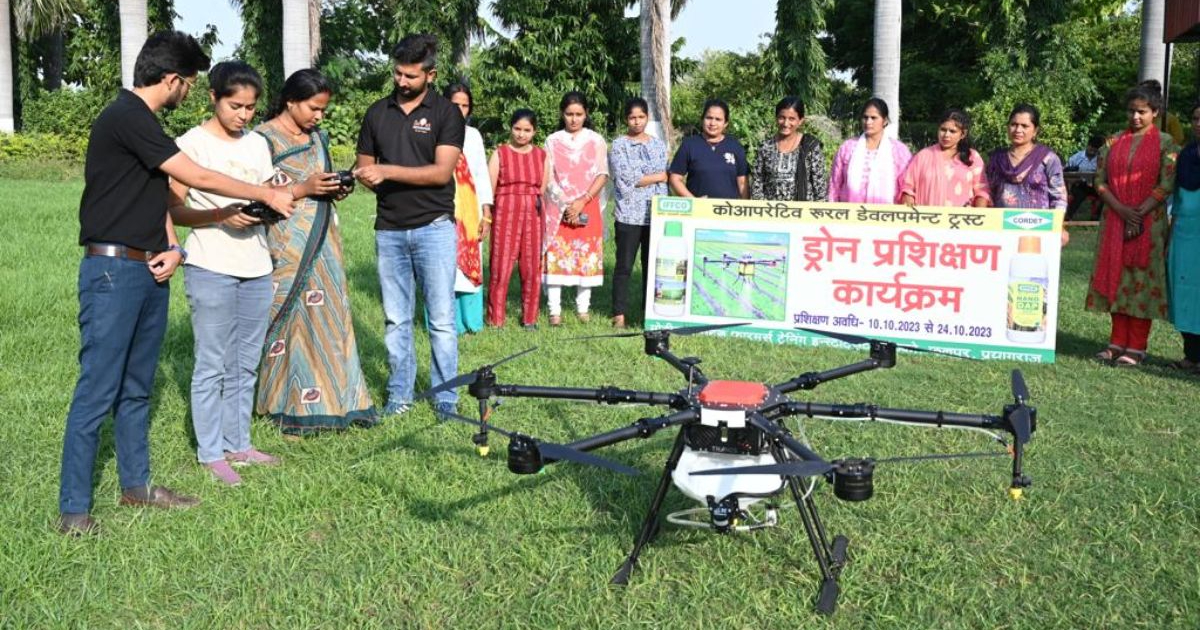 Empowering Women in Agri Tech: Drone Destination and IFFCO Kickstarts New All-Women Kisan Drone Pilot Training in Support of Hon’ble PM's “Lakhpati Didi Yojana”